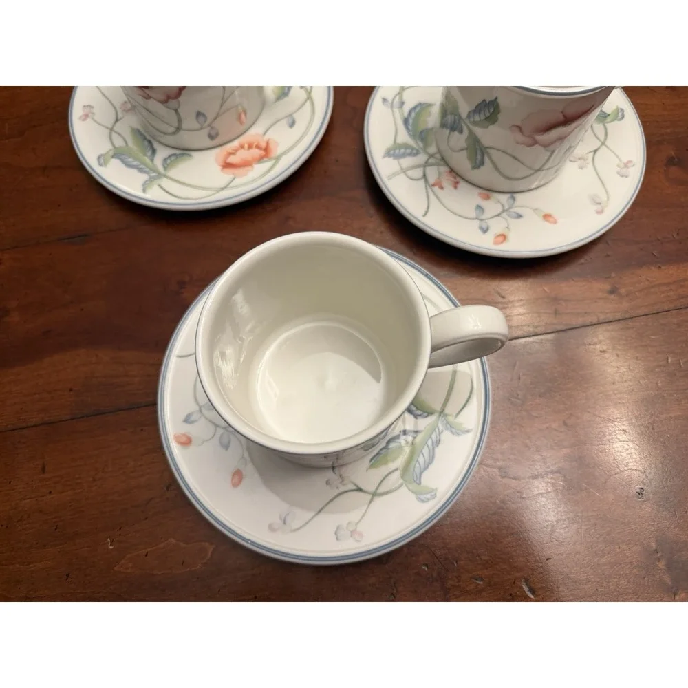 Mismatched Villeroy & Boch ALBERTINA Tea‎ Coffee Cups & Saucers Replacement Lot